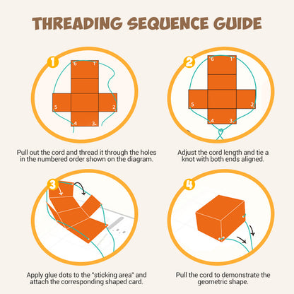 👶✨Pull String 3D Geometry Learning Book