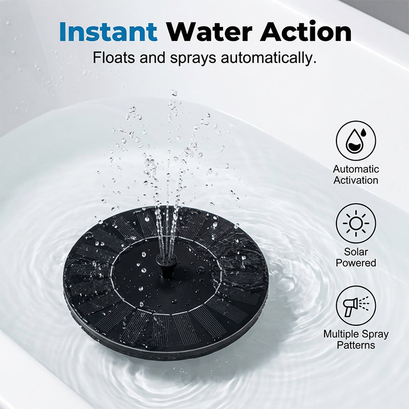 🏊‍♂️☀️Interactive Floating Solar Water Spray Toy