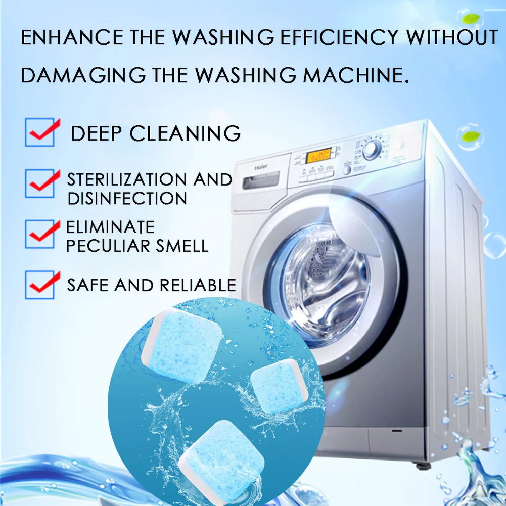 🧼Washing Machine Deep Cleaner Tablets
