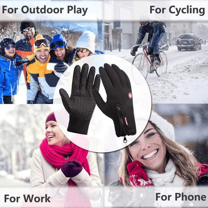 📱Touchscreen-friendly🔥Warm Thermal Gloves for Cycling, Running, and Driving🧤