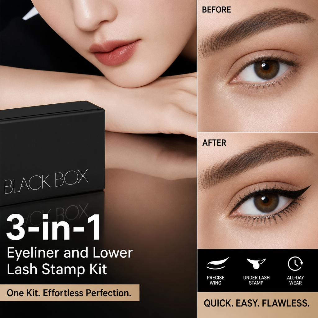🎉 2026 Sale — Over 128,000 Sold! 👁️ 3-in-1 Eyeliner & Lower Lash Stamp Kit – Waterproof & Smudge-Proof 💄