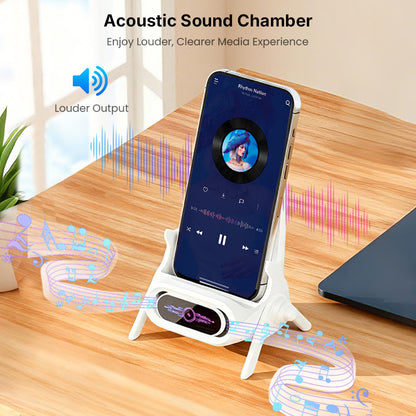 🔥2025 Mini Chair Wireless Fast Charger Multifunctional Phone Holder — Adapts to All Phones
