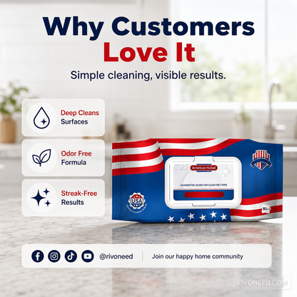 🪟✨ Flash Sale | Streak-Free Glass & Tile Cleaning Wipes | Water Spot & Grime Remover