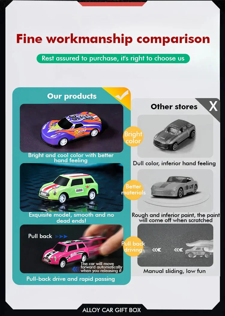 🚗✨Alloy model car set
