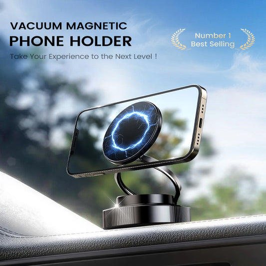 🔥Buy More Save More🔄360° Adjustable Vacuum Magnetic Phone Holder📱🚗