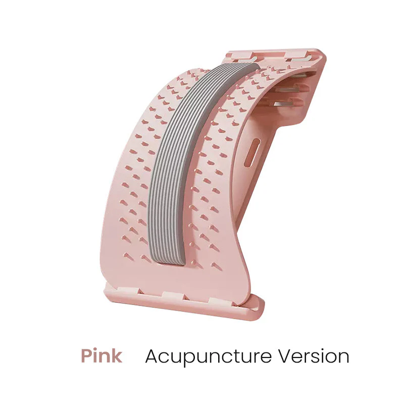 🧘‍♂️✨Magnetic Lumbar Stretcher – Acupressure Massage, Portable Design & Relieves Back Pain