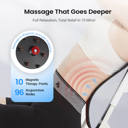 🧘‍♂️✨Magnetic Lumbar Stretcher – Acupressure Massage, Portable Design & Relieves Back Pain