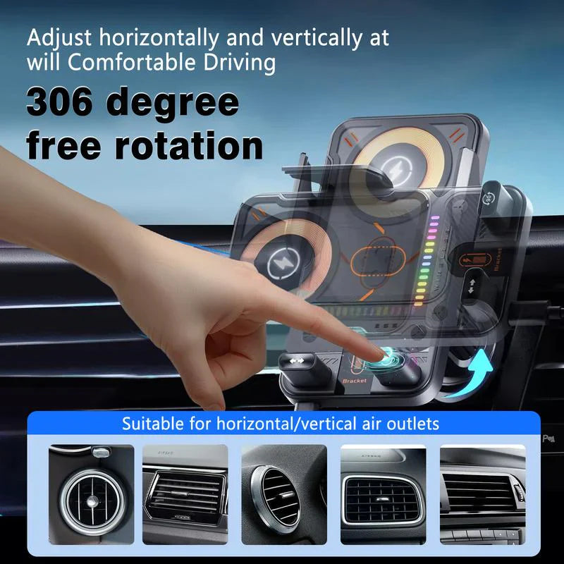 New Wireless Fast Charging Car Mount