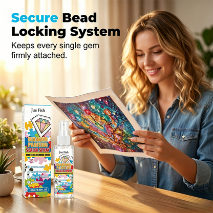 💎✨ Diamond art sealer – locks beads, glossy finish, dries fast & lasts