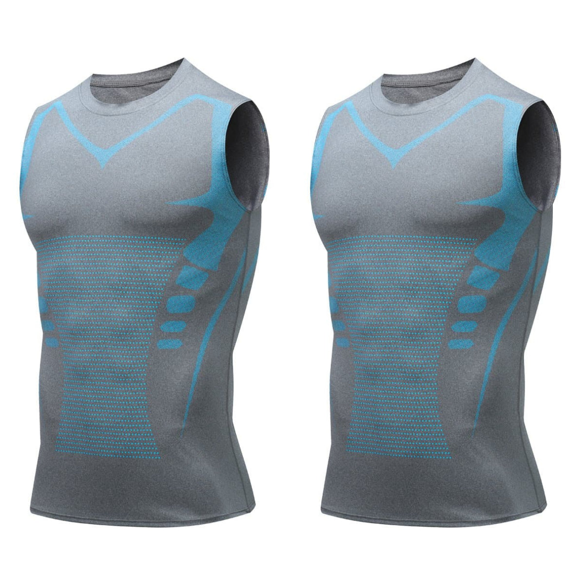 💎 50% OFF! Ionic Shaping Vest – Cooling compression, smooths belly & love handles. Invisible under shirts. Feel confident again! 💪✨