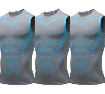 💎 50% OFF! Ionic Shaping Vest – Cooling compression, smooths belly & love handles. Invisible under shirts. Feel confident again! 💪✨