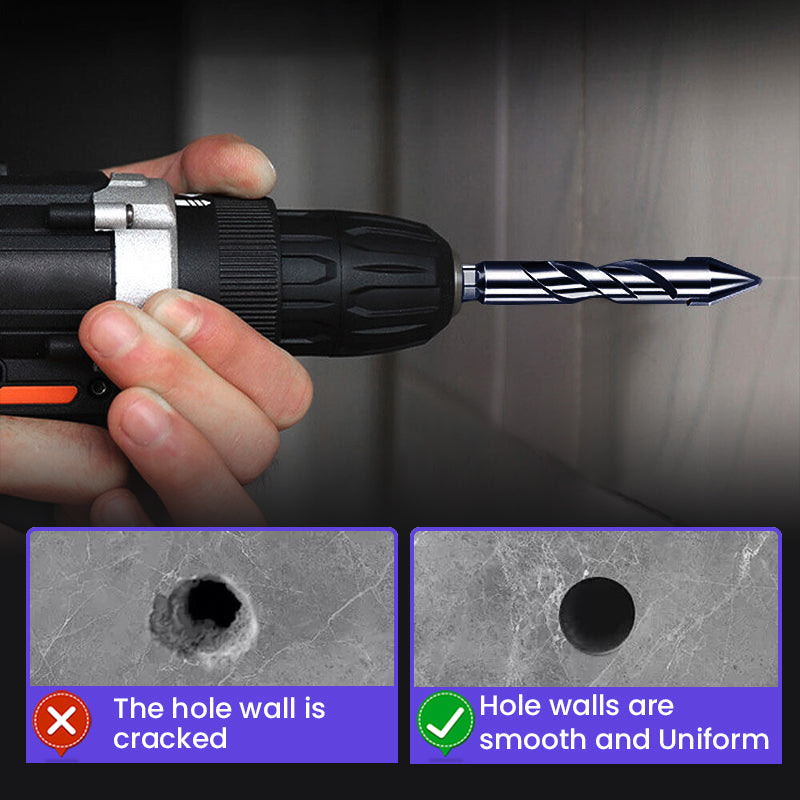 Eccentric Drill Bit | Drill Tile, Brick & Concrete Without Cracking