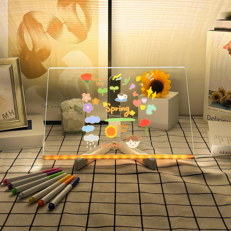 🎉Children's Light-Up Drawing Board DIY Set