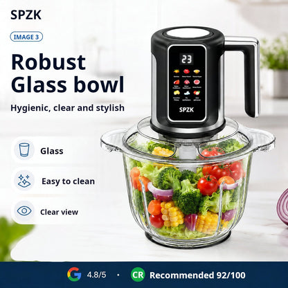 🔪USB-powered cordless kitchen mincer for meat, sauces and more – quick, hygienic and easy! 🍖🥦