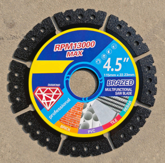Diamond grinding wheel for cutting metal