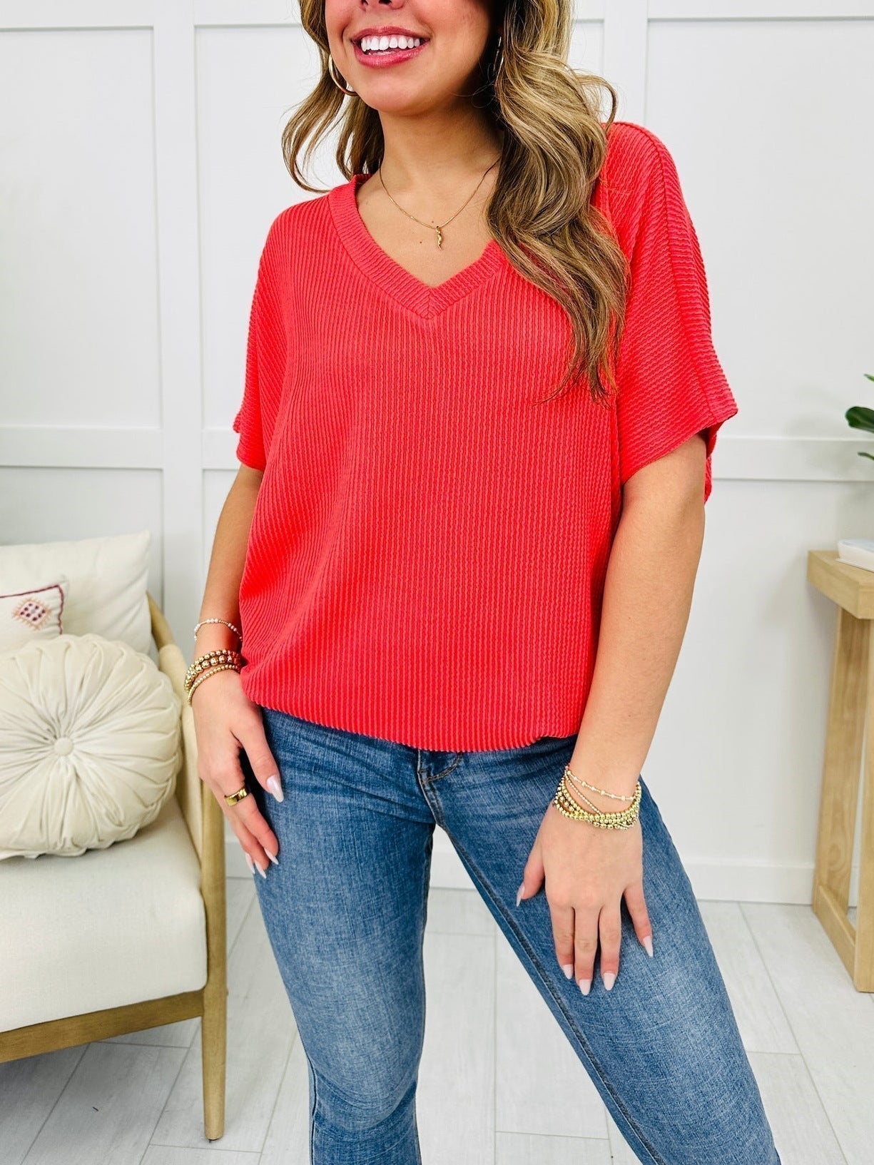 🌟SUMMER SALE 50% OFF💗Ultimate Comfort Style Women's V-Neck Summer T-Shirt