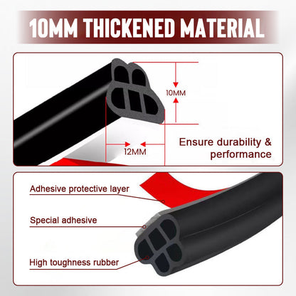 🚗Car Noise Reduction Dust-proof Rubber Seal Strip
