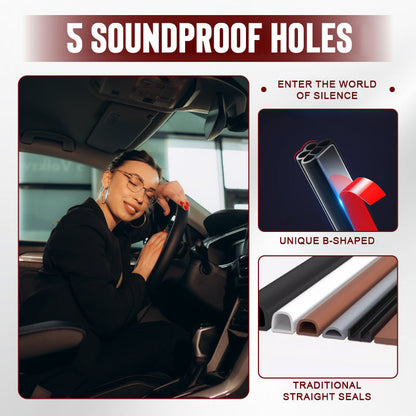 🚗Car Noise Reduction Dust-proof Rubber Seal Strip
