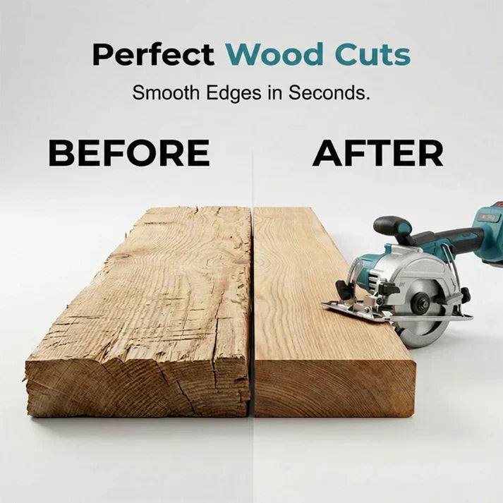 💥High-Speed Cordless Circular Saw – Brushless Motor, Dual Battery, Precision Cuts