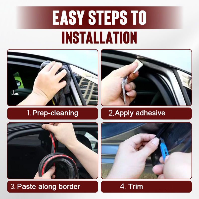 🚗Car Noise Reduction Dust-proof Rubber Seal Strip
