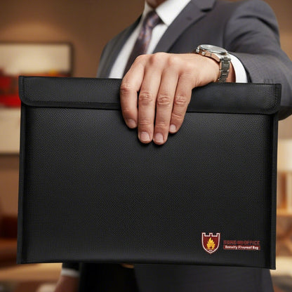 🔥💧Fireproof and Water-Resistant Document Bag