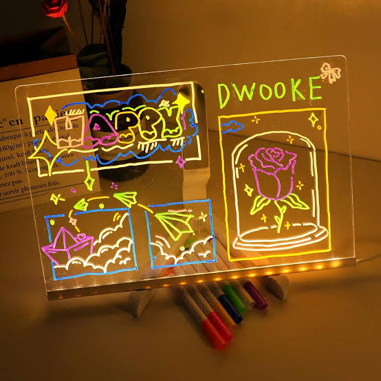 🎉Children's Light-Up Drawing Board DIY Set