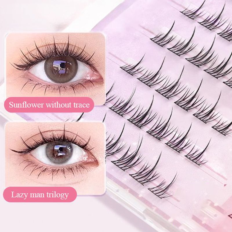Waterproof Glue-free Realistic False Eyelashes💕