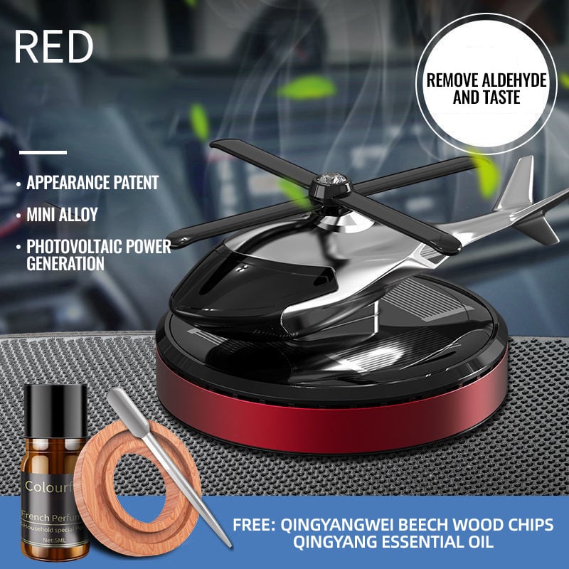 ☀️🚁Solar Helicopter Air Freshener