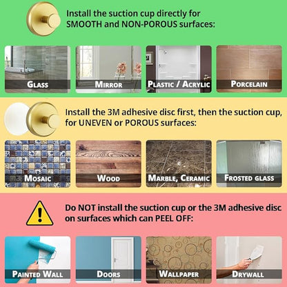 💥Upgraded Suction Cup Hooks