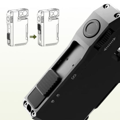 Portable Mini Flashlight with Rotatable Head
