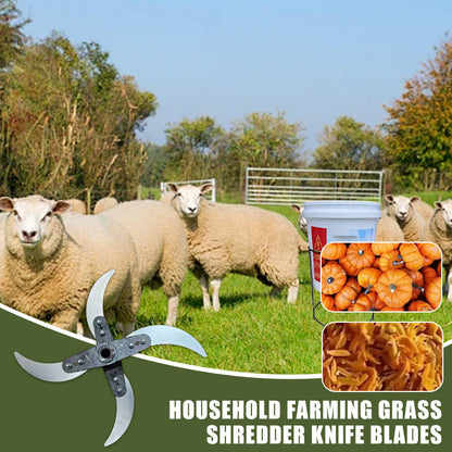 🎁Household Farming Grass Shredder Knife Blades🎁