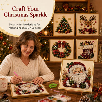 💎DIY Christmas Pearl Diamond Painting Art Kit