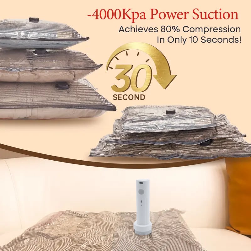 ✨X7 Cordless Travel Vacuum Bag