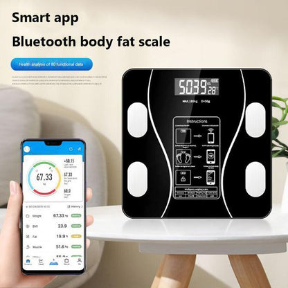 ❤️Smart Body Fat Scale – Know your numbers, track your health! Measures weight & body fat easily. Large display, auto-on. Your wellness companion.