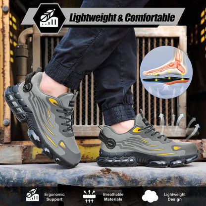 🔥New Arrival🔥Knob Anti-Smash Anti-Slip Safety Sneakers