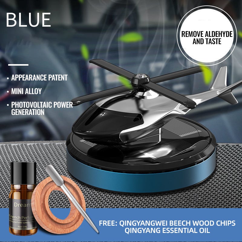 ☀️🚁Solar Helicopter Air Freshener