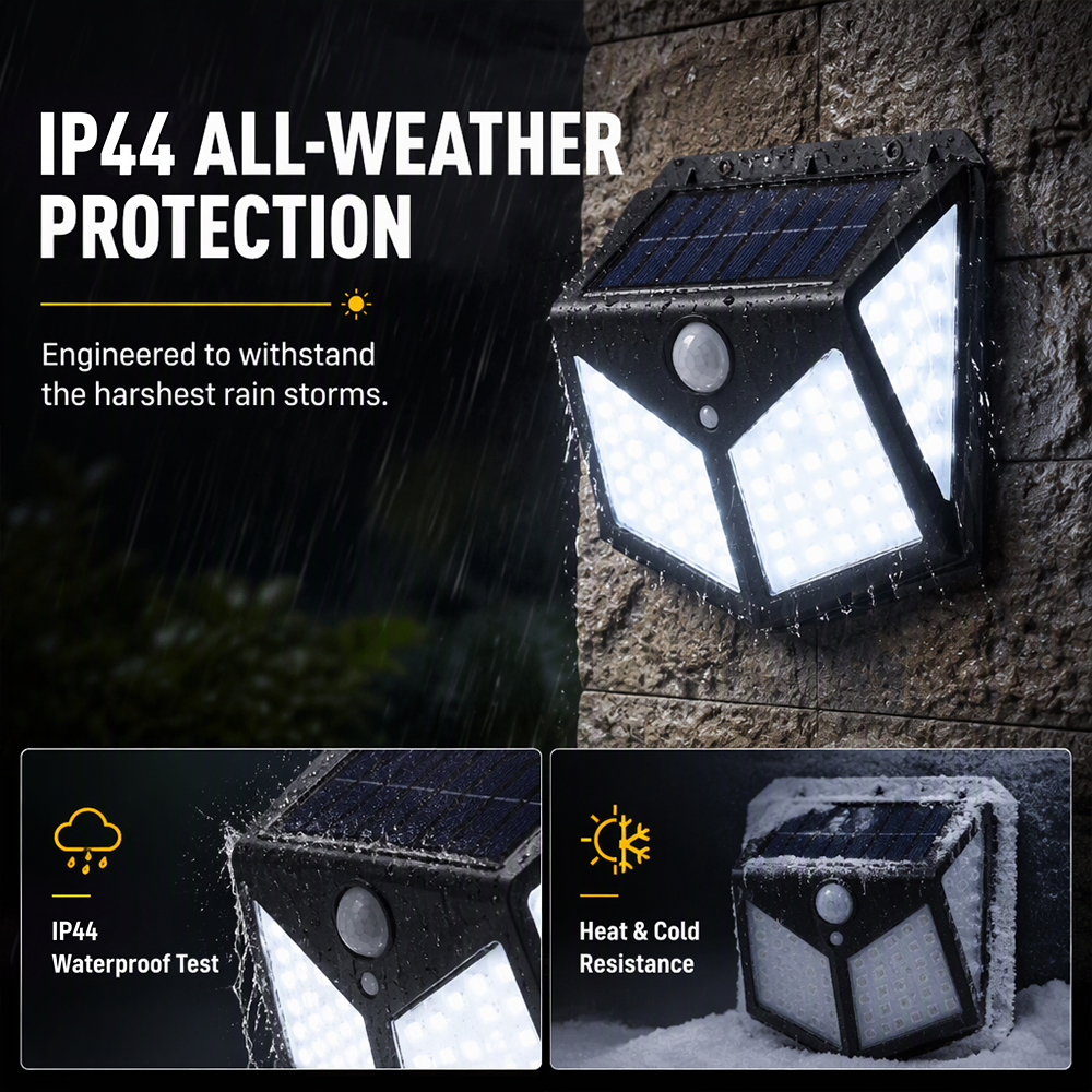 Motion Sensor Solar Lights – Bright Outdoor Lighting