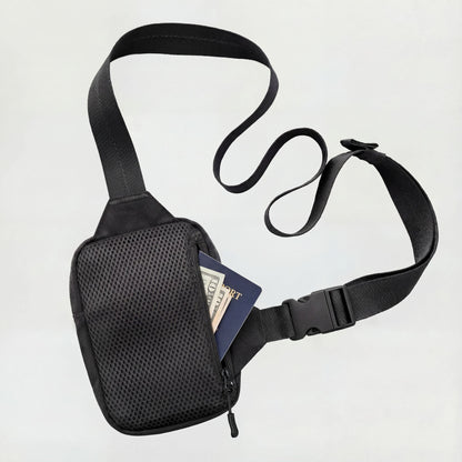 🎒Upgraded Travel Sling Bag 2.0 – Anti-Theft & 500D Durability