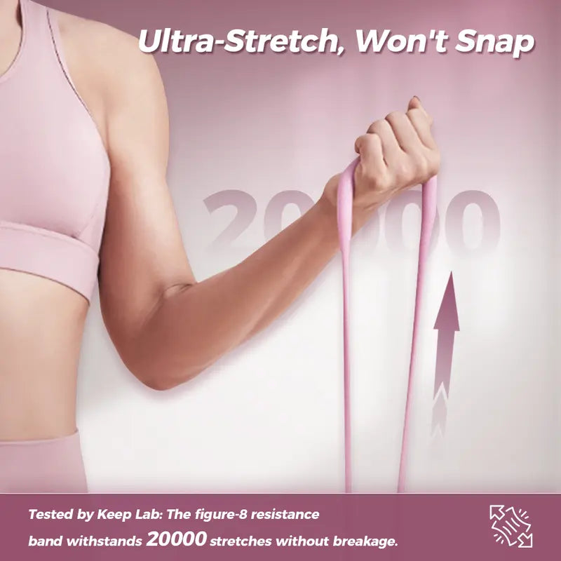 ✨ Women’s Figure-8 Resistance Band—Sculpt your arms, chest, and entire body anytime, anywhere 💪