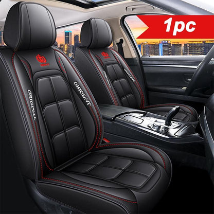 🔥Premium Leather Front Seat Covers – Universal Fit for Sedans, SUVs & Trucks