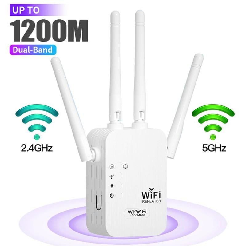 1200Mbps Dual Band WiFi Extender