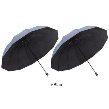 ☔✨50% OFF! 🌧️💨 12-Rib Windproof Umbrella – Large Coverage, Compact Fold & Durable Frame for Heavy Rain & Wind. ✨