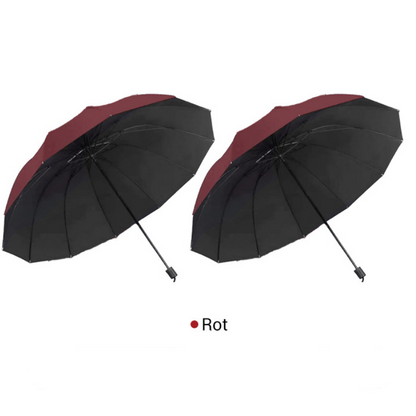 ☔✨50% OFF! 🌧️💨 12-Rib Windproof Umbrella – Large Coverage, Compact Fold & Durable Frame for Heavy Rain & Wind. ✨