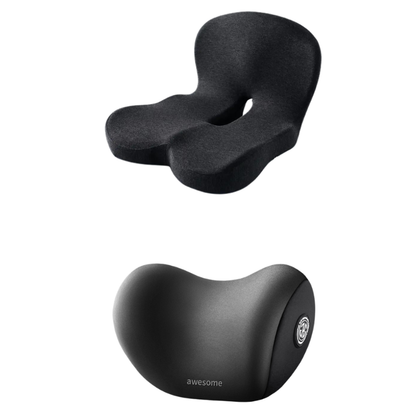 💎Non-Slip Memory Foam Seat Cushion – Prostate Pressure Relief, Sciatica Pain Relief, Breathable Mesh & Universal Fit for Car, Office & Wheelchair