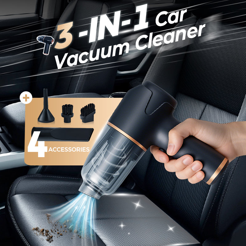 Cordless All-in-One Blower, Vacuum and Inflator Vacuum Cleaner for Home and Car
