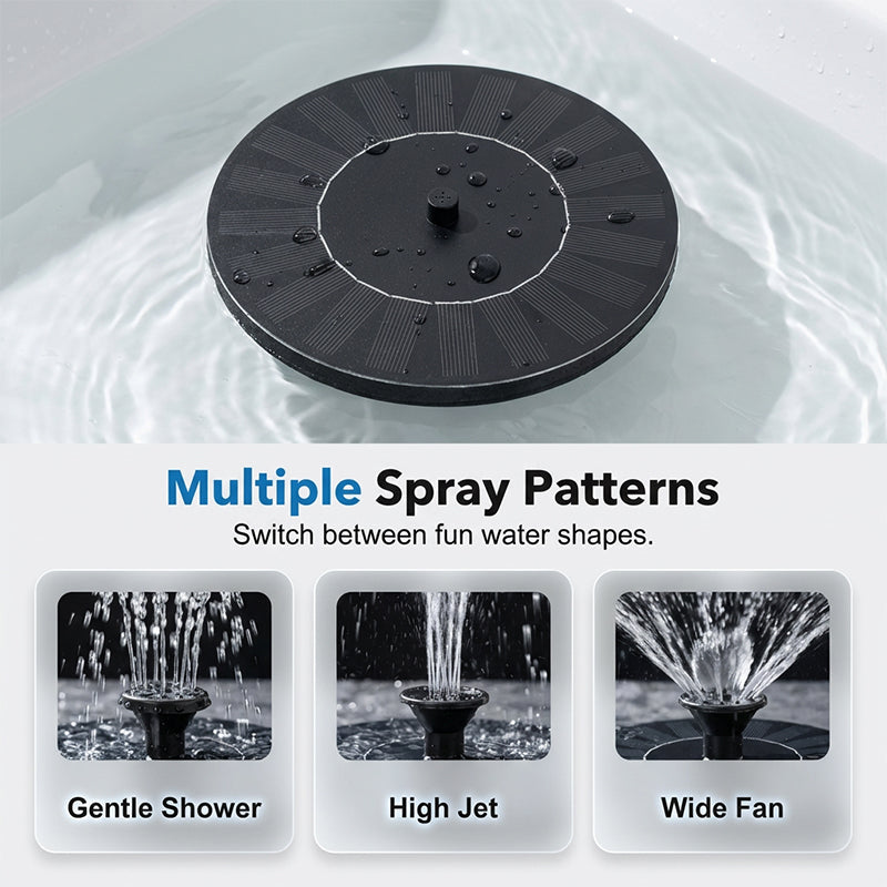 🏊‍♂️☀️Interactive Floating Solar Water Spray Toy