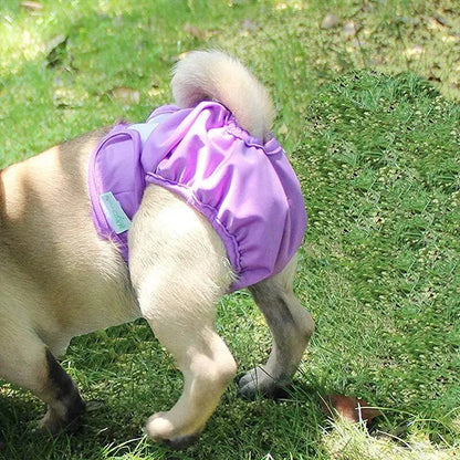 Washable Pet Diapers for Female Male Dogs, Reusable Doggy Diapers