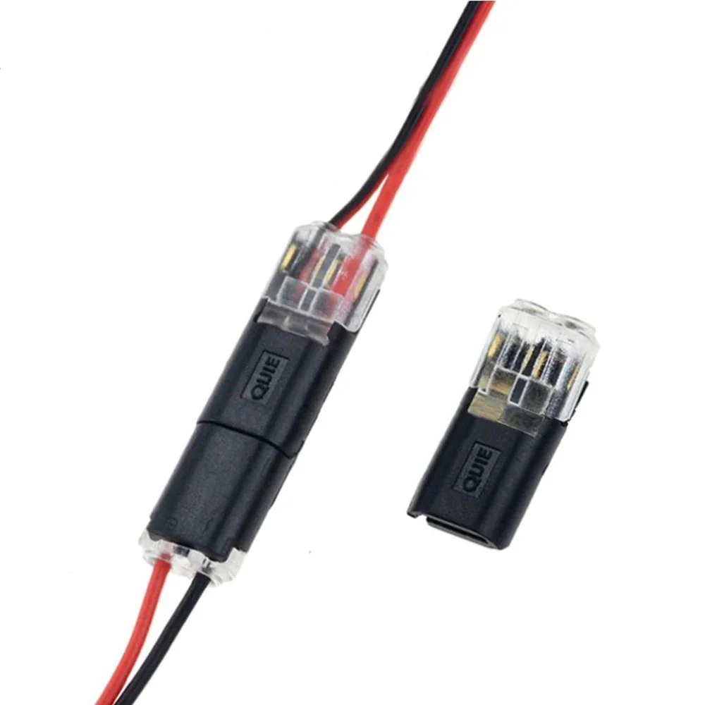 🏆Double-wire Plug-in Connector With Locking Buckle