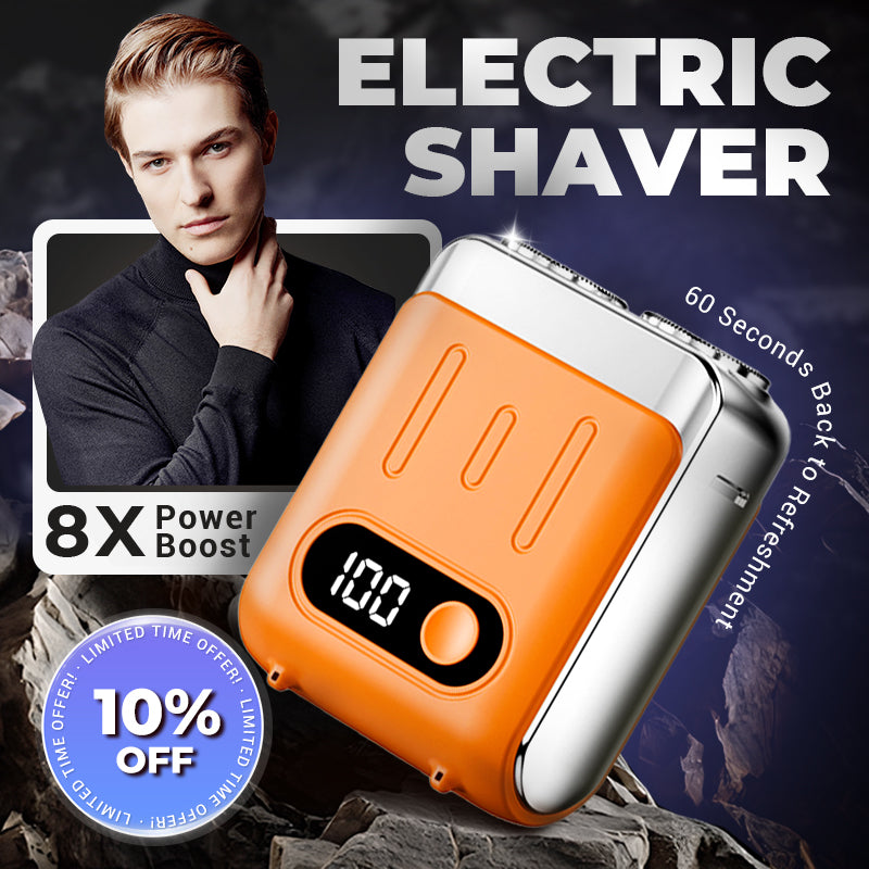 🔥3D Floating Heads & Wet/Dry Use for Smooth Shaving Anywhere