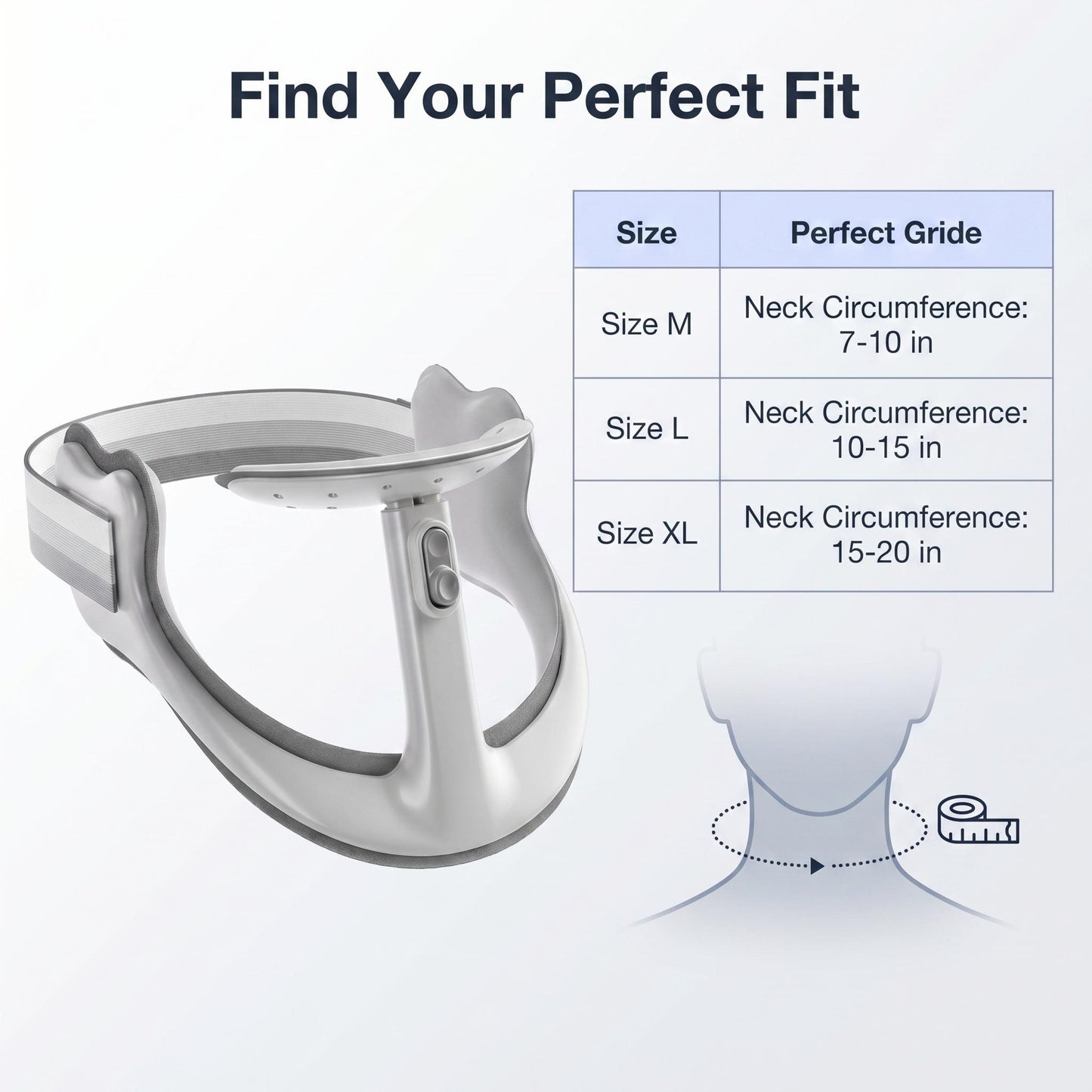 Posture Fix – Light & Adjustable Support